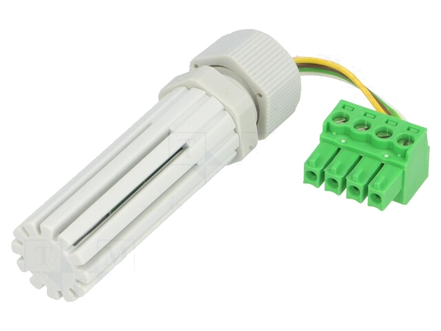 Sensor: temperatuur en vochtigheid; 0÷100%RH; -30÷80°C; ±3%; IP30 Sensor: temperatuur en vochtigheid; 0÷100%RH; -30÷80°C; ±3%; IP30